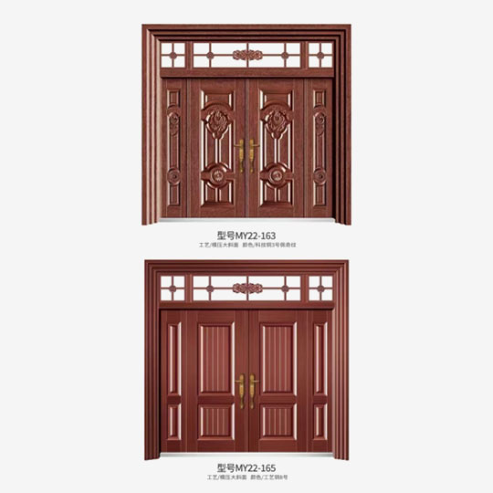 自建房防盜門圖